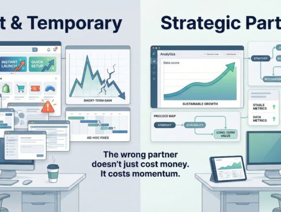 Choosing the right e-commerce solution provider for sustainable growth